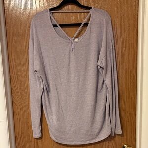 Alya Soft Purple Long Sleeve Top